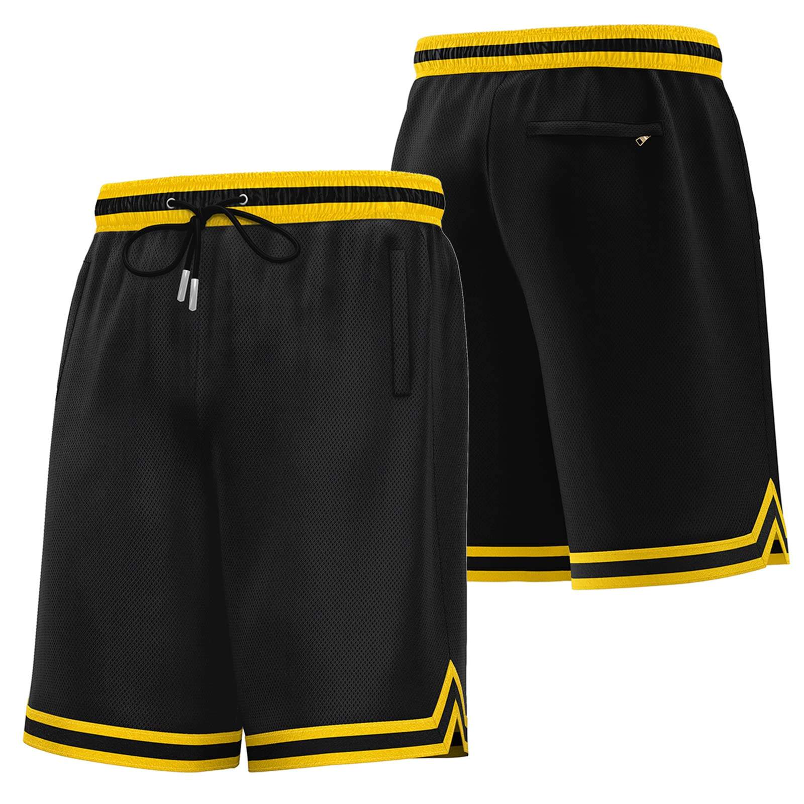 Hestic Sports Wear High Quality Custom Made Basketball Shorts For Mens Cropped Fit Polyester Plain Sublimation Shorts For Mens